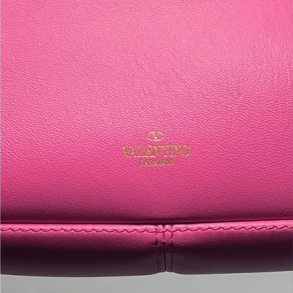 Valentino Garavani VLogo Leather Shoulder Bag
